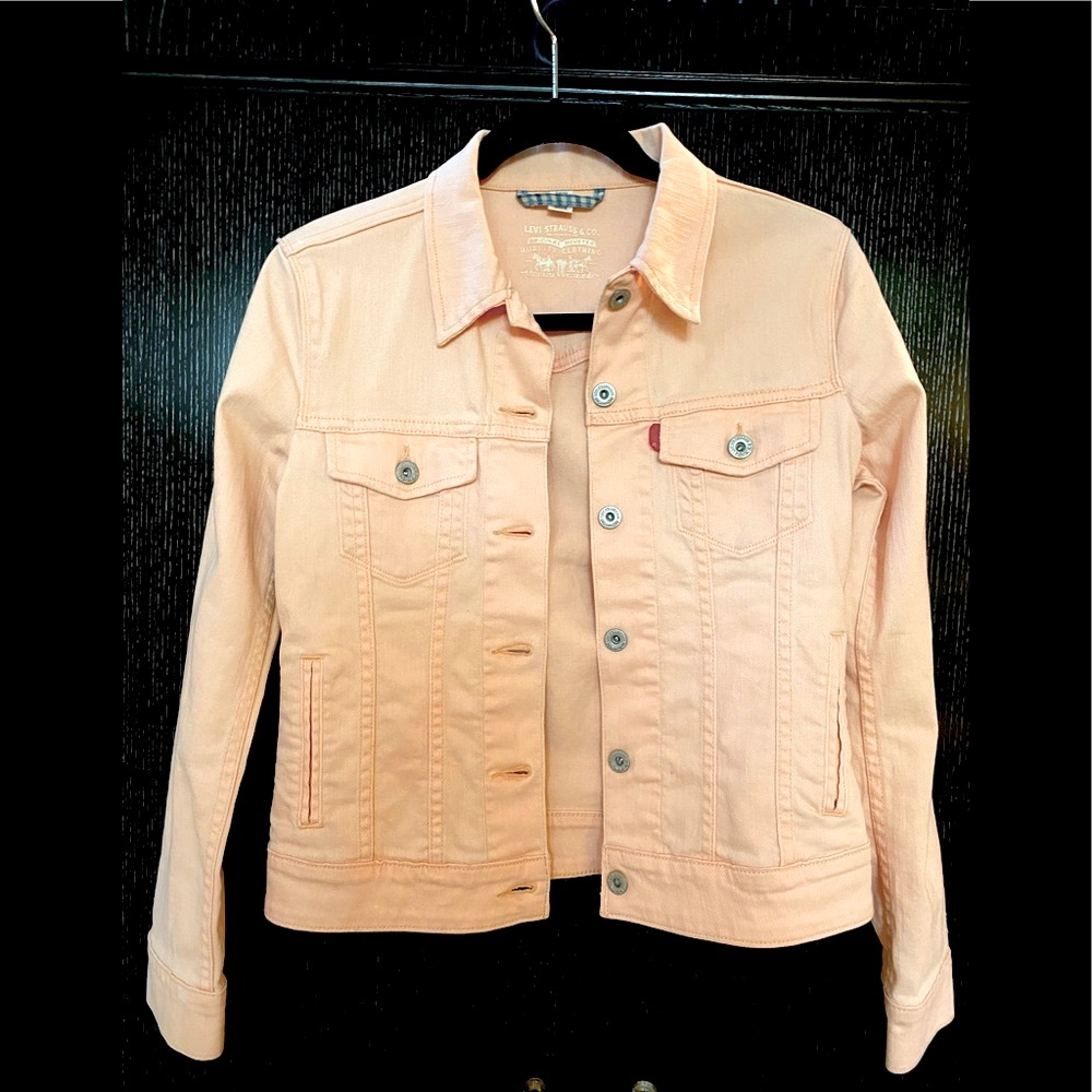 Creamy/pinkish Jean jacket